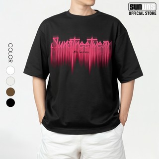 Áo Phông Local Brand Nam Nữ Unisex SUN Cổ Tròn Tay Ngắn Oversize 100% Cotton Áo Thun Nam Nữ Mã SUN28