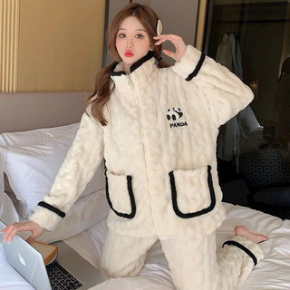 BỘ BÔNG TRẮNG GẤU PANDA VIỀN ĐEN 175