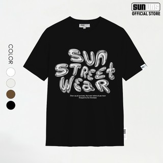 Áo Phông Local Brand Nam Nữ Unisex SUN Cổ Tròn Tay Ngắn Oversize 100% Cotton Áo Thun Nam Nữ Mã SUN32