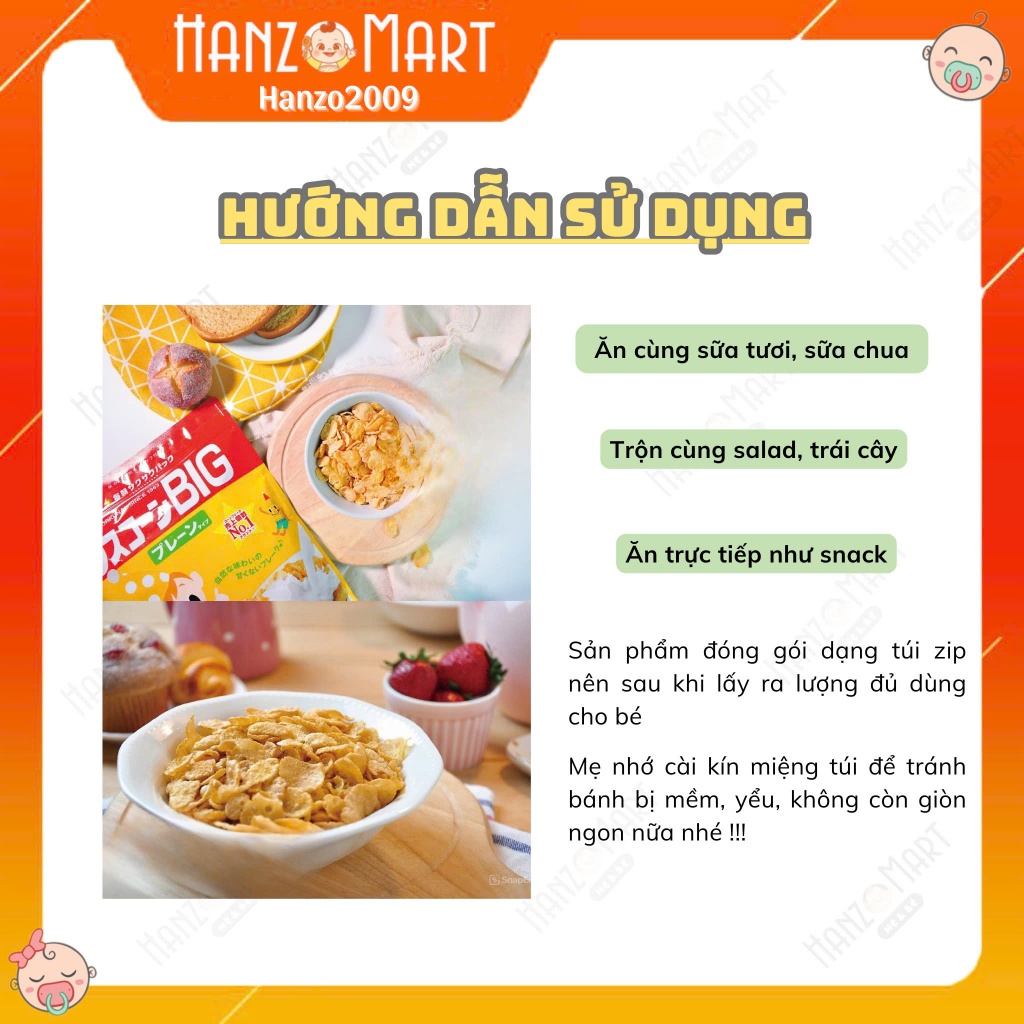 Ngũ cốc ăn sáng cho bé Nhật Bản big