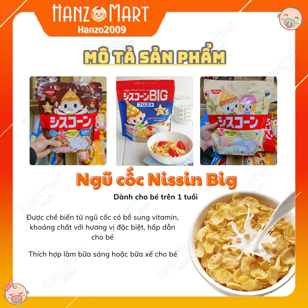 Ngũ cốc ăn sáng cho bé Nhật Bản big