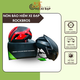 Nón bảo hiểm xe đạp ROCKBROS cao cấp, an toàn thiết kế 2 trong 1, hàng chính hãng