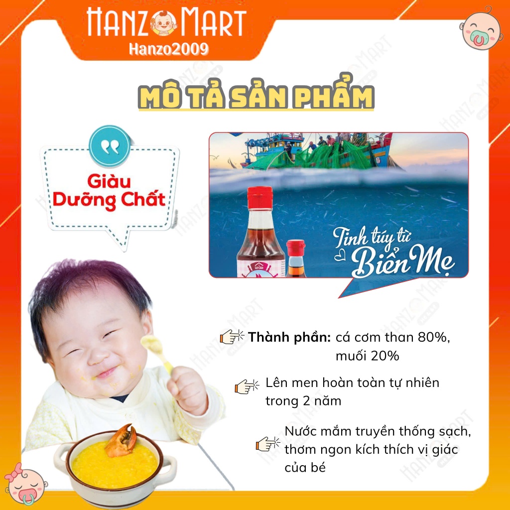 Combo nước mắm cho bé ăn dặm - hanzo2009