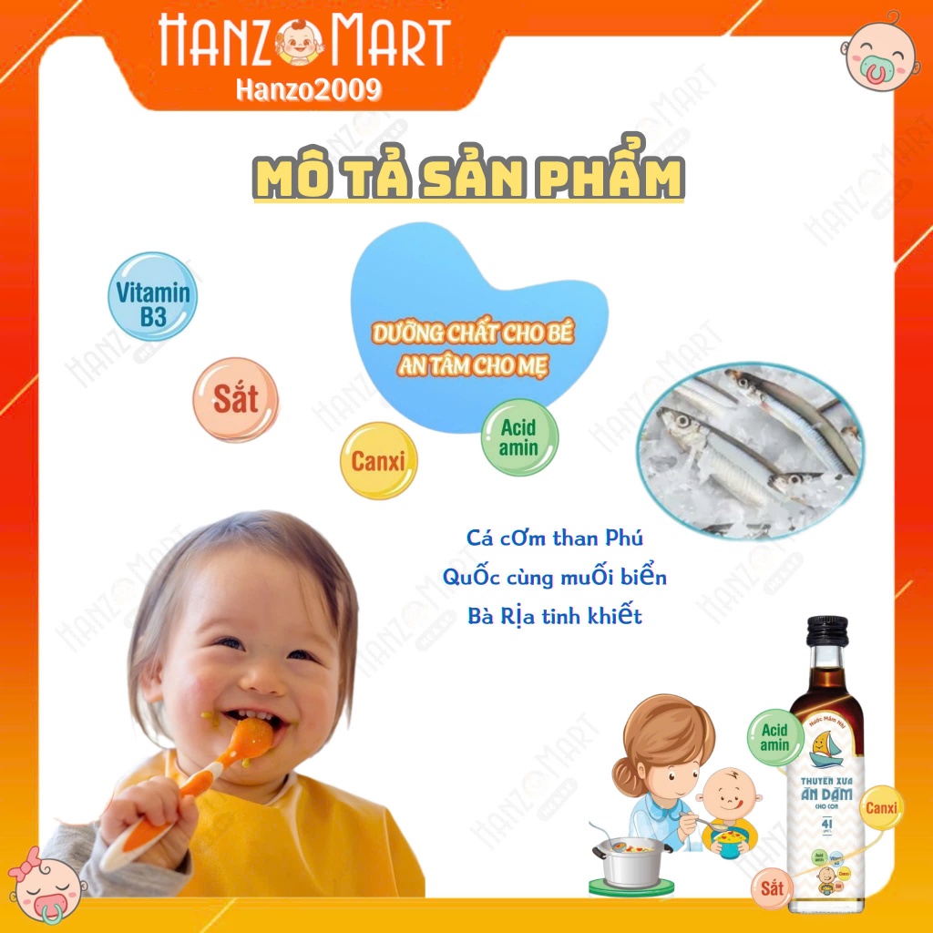 Combo nước mắm cho bé ăn dặm - hanzo2009