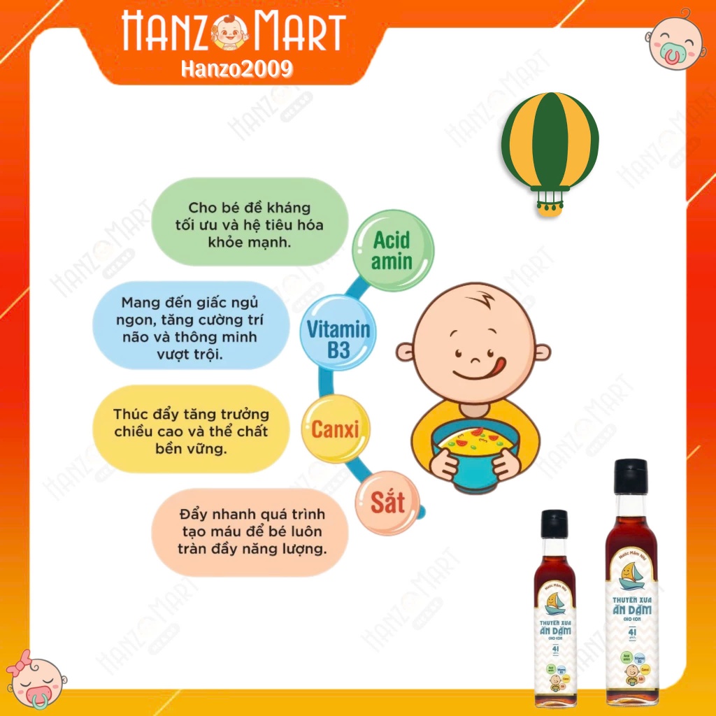 Nước mắm ăn dặm ch bé Thuyền Xưa - hanzo2009