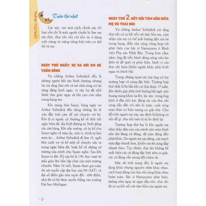 Sách - Hành Trình Thai Giáo - 280 Ngày Mỗi Ngày Đọc Một Trang