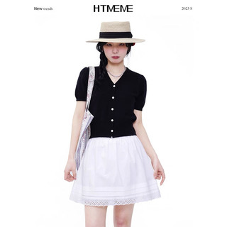 Áo len nữ cộc tay cadigan cổ v màu trơn basic, len mềm mịn free size 649
