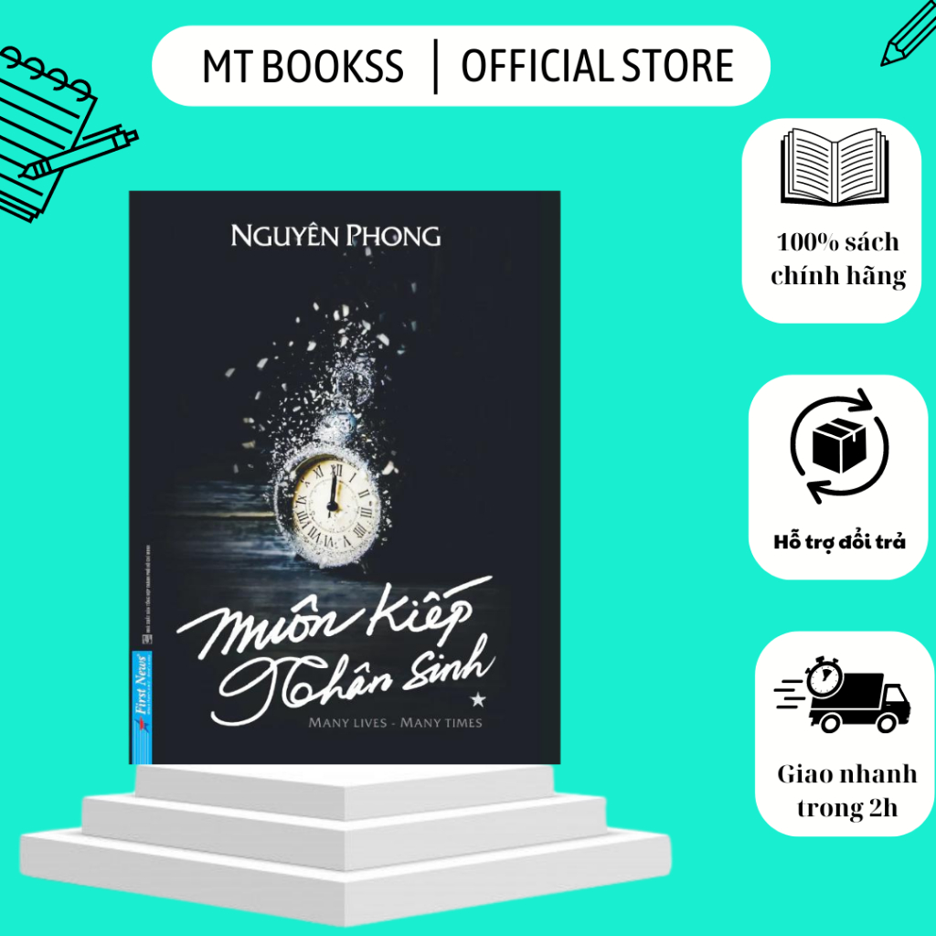 Sách - Muôn Kiếp Nhân Sinh Tập 1 (khổ nhỏ) - First News