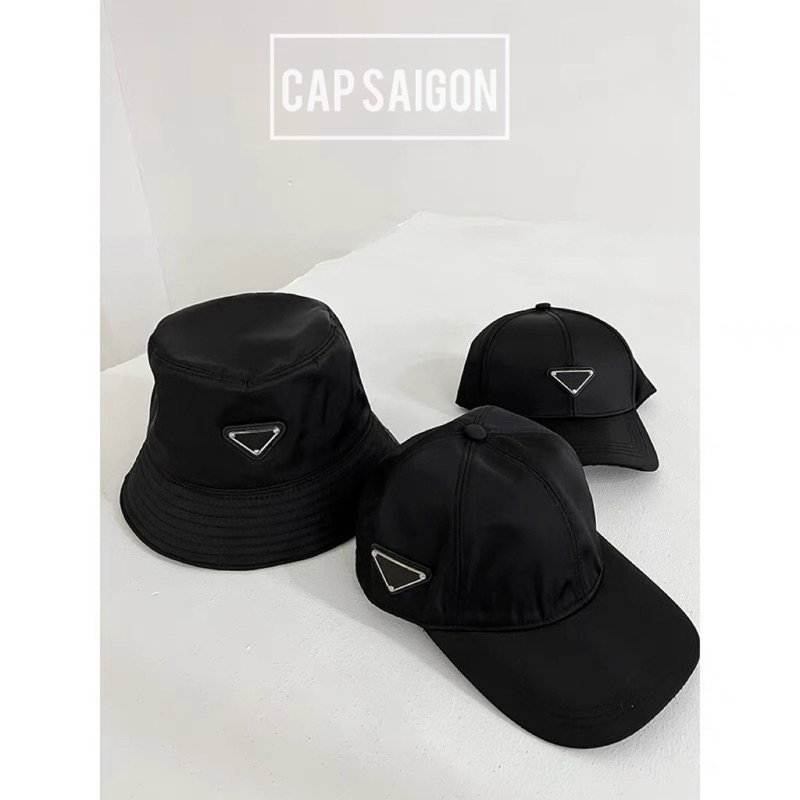 Mũ lưỡi trai CAP SAIGON logo PRADASS chất kaki 2 lớp xịn xò sang chảnh ...