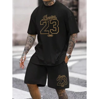 Đồ Bộ Bigsize Nam 5XL,6XL,7xl Unisex < 140 kg Có Hình Mặc Mùa Hè B01