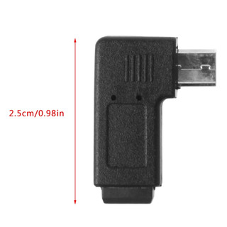 Đầu Chuyển Đổi Mini Usb Sang Cổng Micro Usb Góc Trái 90 độ