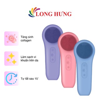 Máy rửa mặt Emmié By Happyskin Sonicradiant 5-in-1 Beauty Device Deluxe Mini Edition