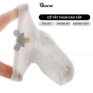 Tất trẻ em phối lưới thoáng khí GOMTAT, vớ trẻ em mặt lưới mềm mại, an toàn với da bé - YIQ-W018