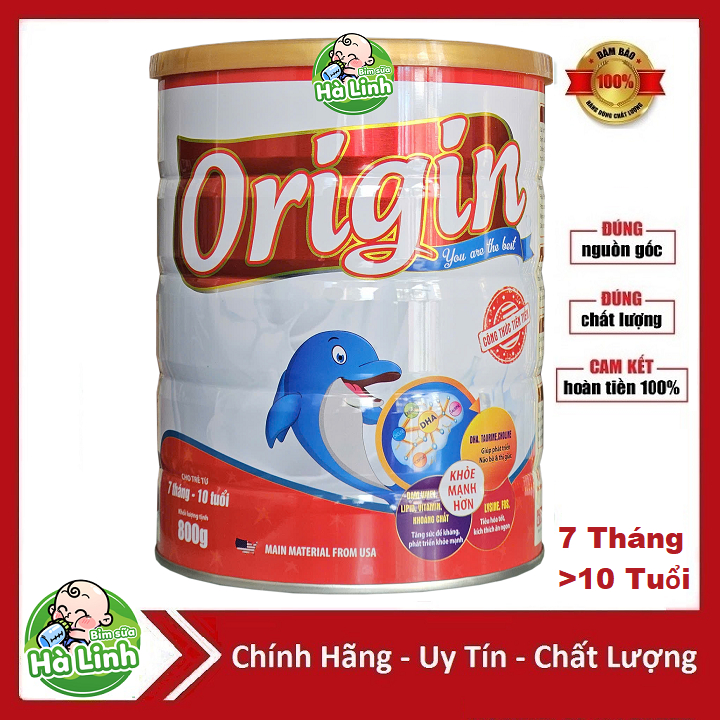 [Chính Hãng ]Sữa Bột Origin 800g cho trẻ nhẹ cân thấp còi. Shopee