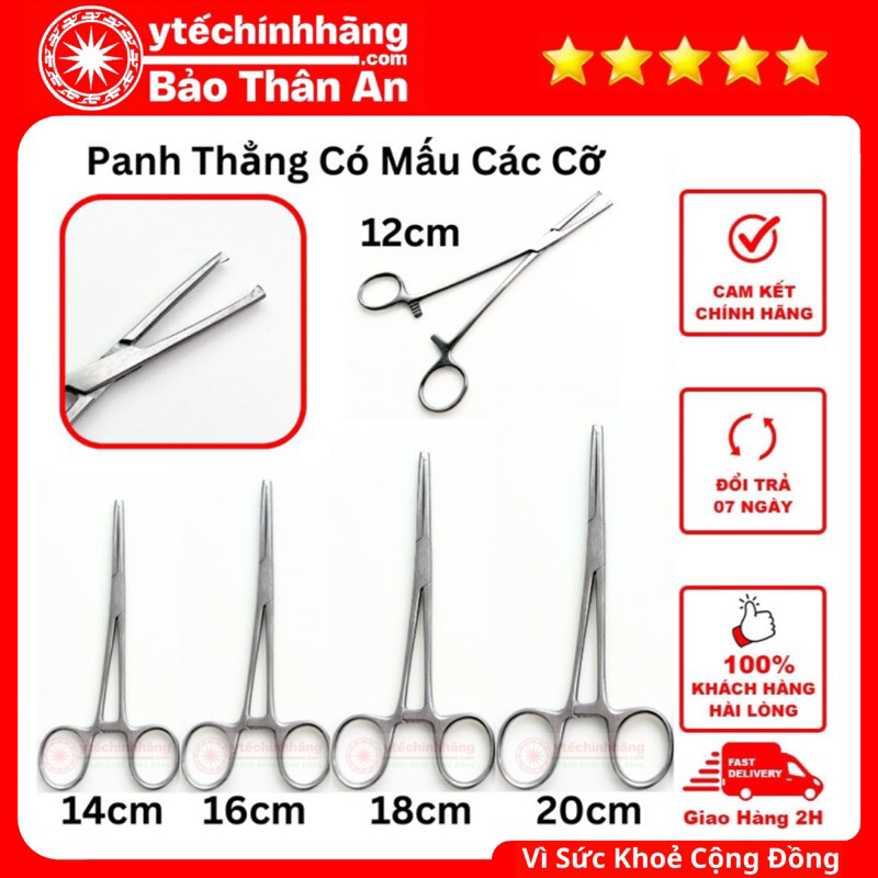 Panh Có Mấu, Thẳng Cong Các Cỡ 12cm, 14cm, 16cm, 18cm, 20cm | Shopee ...