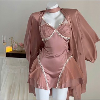 V28 Áo Choàng Lụa Cho Nữ Chất Lụa Tơ Mềm Mại Dáng Rộng Dễ Mặc Nhiều Màu Sắc Phương Linh Underwear