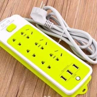 Ổ Cắm Điện Đa Năng Chống Giật Có 3 Cổng USB Sạc Điện Thoại – Sạc Trực Tiếp – Tiết Kiệm Điện