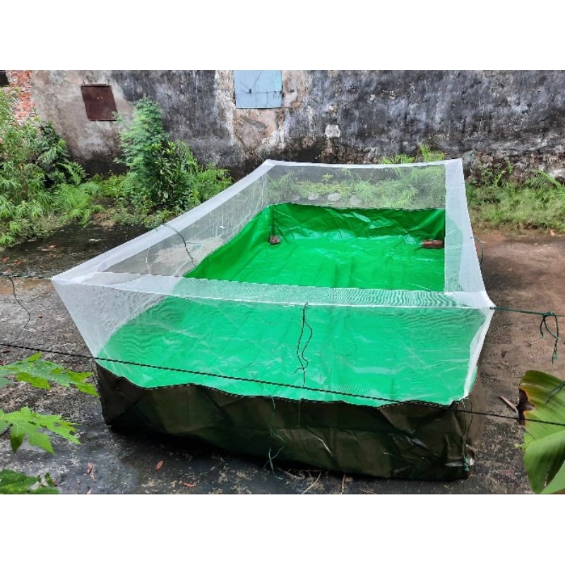 Bể bạt nuôi ốc, ếch, cá, lươn chống bò , chống nhảy - loại 1