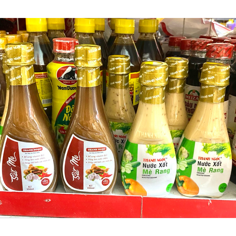 Nước Chấm Mè Rang Thanh Ngọc Chai 210g / sốt me chai 400g | Shopee Việt Nam