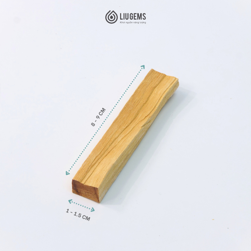Palo Santo Gỗ Trắc Xanh Liugems Xông Nhà, Thanh Tẩy Đá Phong Thủy Và Không Gian Sống PK35