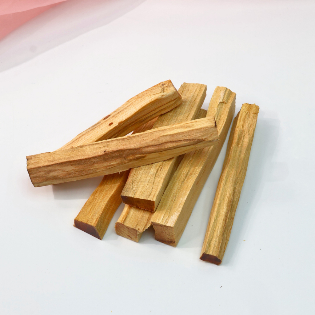 Palo Santo Gỗ Trắc Xanh Liugems Xông Nhà, Thanh Tẩy Đá Phong Thủy Và Không Gian Sống PK35
