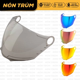 Kính thay thế mũ bảo hiểm 3/4 Royal M268, Royce XH01 M668 đi xe máy