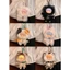Móc khoá gấu bông Zzton Bunny Animal- CHÍNH HÃNG