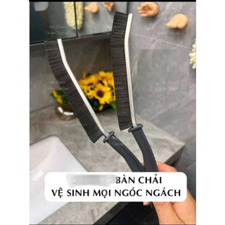 #Hot# Bàn chải cọ khe rãnh mini lông dày cứng siêu nhỏ gọn, đầu dài đánh rửa được 100% khe ngách nhỏ khó cọ, cước cứng