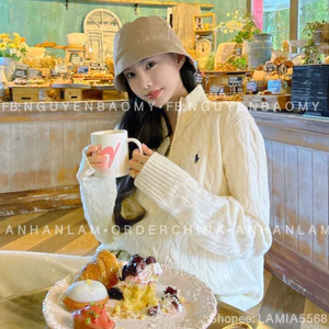 Áo LEN VẶN THỪNG THÊU NGỰA hàng Quảng Châu Order chất đẹp (kèm ẢNH THẬT) có khóa cổ chất len dày dặn