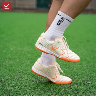 Giày Bóng đá Wika DragonX, chất liệu Da PU cao cấp, lớp Upper mềm, đế bền bỉ, khâu full đế.