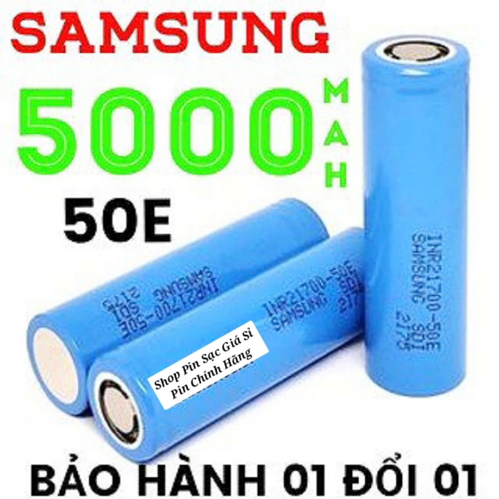 Pin Samsung 21700 5000mah 50E Chính Hãng | Shopee Việt Nam