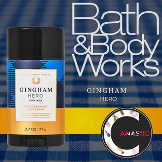 Thanh lăn khử mùi Antiperspirant Deodorant Bath & Body Works không gây vàng áo dành cho nam 77g