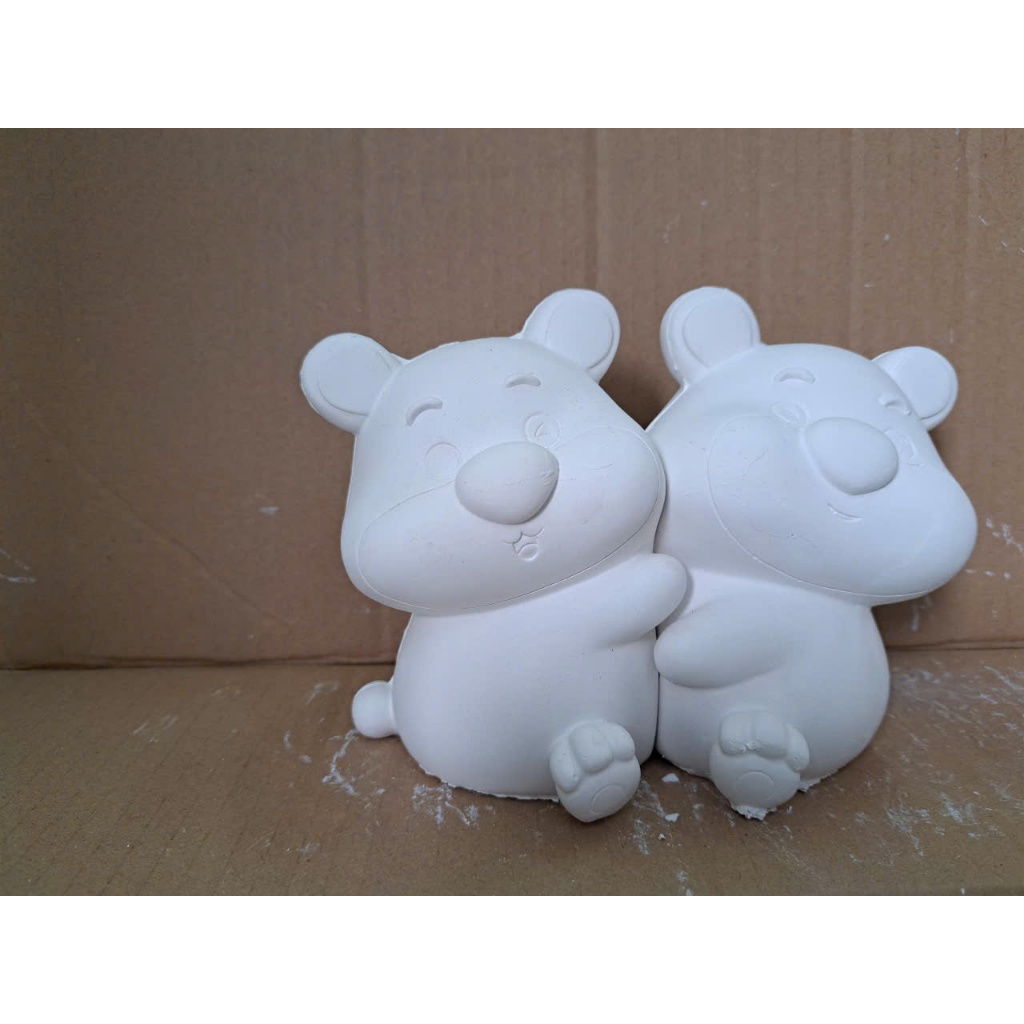[Được chọn mẫu] Bộ tượng dôi tô màu bằng thạch cao 3D cho bạn thoải thức sáng tạo