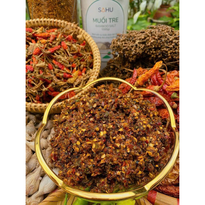 Chẩm chéo khô,chẩm chéo ướt,Chẩm chéo 12 vị Tây Bắc (Chẩm chéo thơm mùi mắc khén ,đậm vị Tây Bắc)
