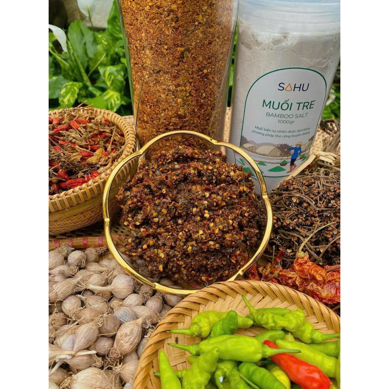 Chẩm chéo khô,chẩm chéo ướt,Chẩm chéo 12 vị Tây Bắc (Chẩm chéo thơm mùi mắc khén ,đậm vị Tây Bắc)