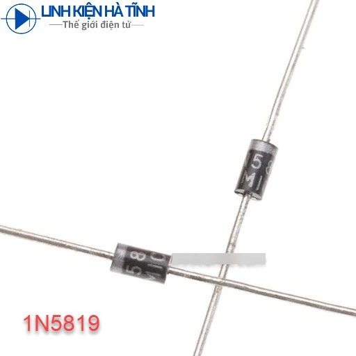 Túi 50 con Diode 1N5819 1A 40V Schottky