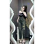 Quần baggy jean mài rách thêu 00