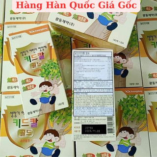 Bổ sung canxi tăng chiều cao cho bé Hàn Quốc