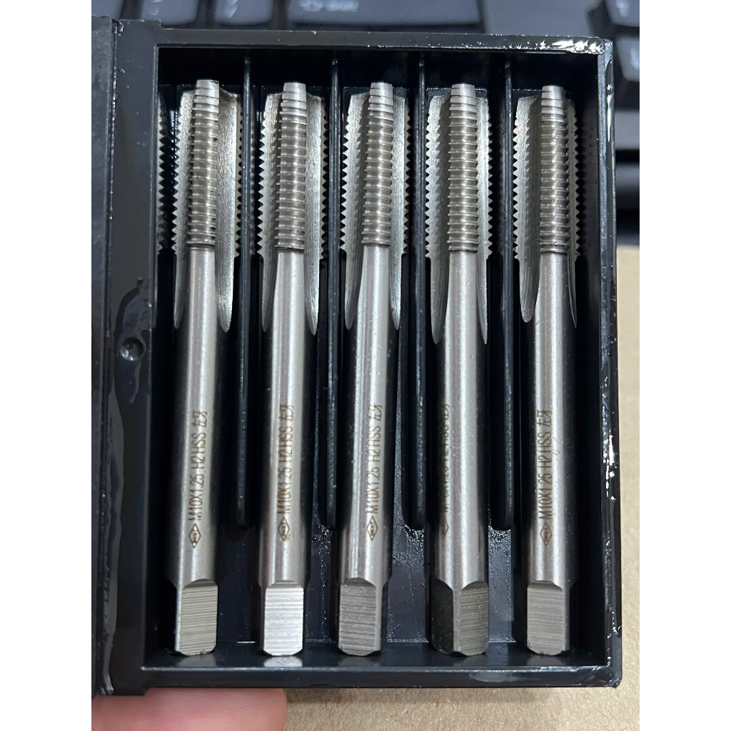 Taro thẳng ren trái (ren ngược) M3-M16 taro sắt thép inox ngon