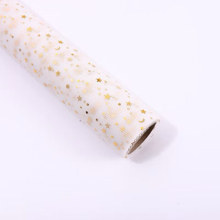 Lưới Voan Sao Trang Trí Bó Hoa, Làm Handmade, Decor Quà Tặng Nhiều Màu