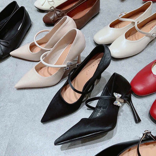 Gót Bích Nhọn Tag Đá Cao Cấp Fullbox / Mieo Shoes G1314 G1315