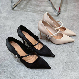 Gót Bích Nhọn Tag Đá Cao Cấp Fullbox / Mieo Shoes G1314 G1315