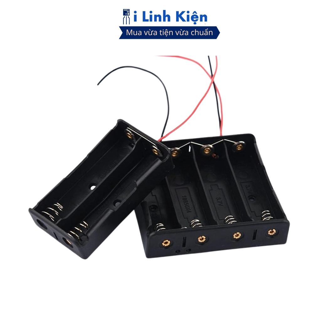 Đế pin 18650 hàn dây chất lượng tốt chính hãng ILinhkien