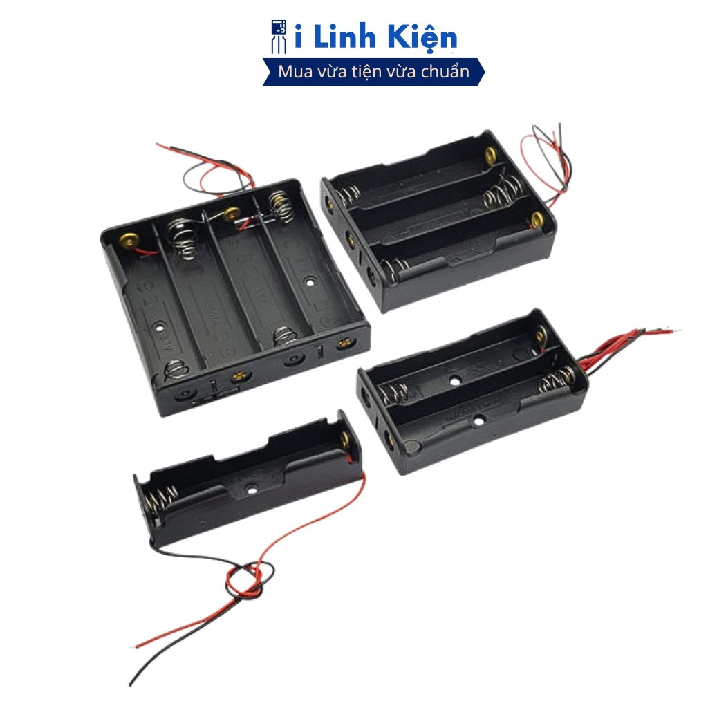 Đế pin 18650 hàn dây chất lượng tốt chính hãng ILinhkien