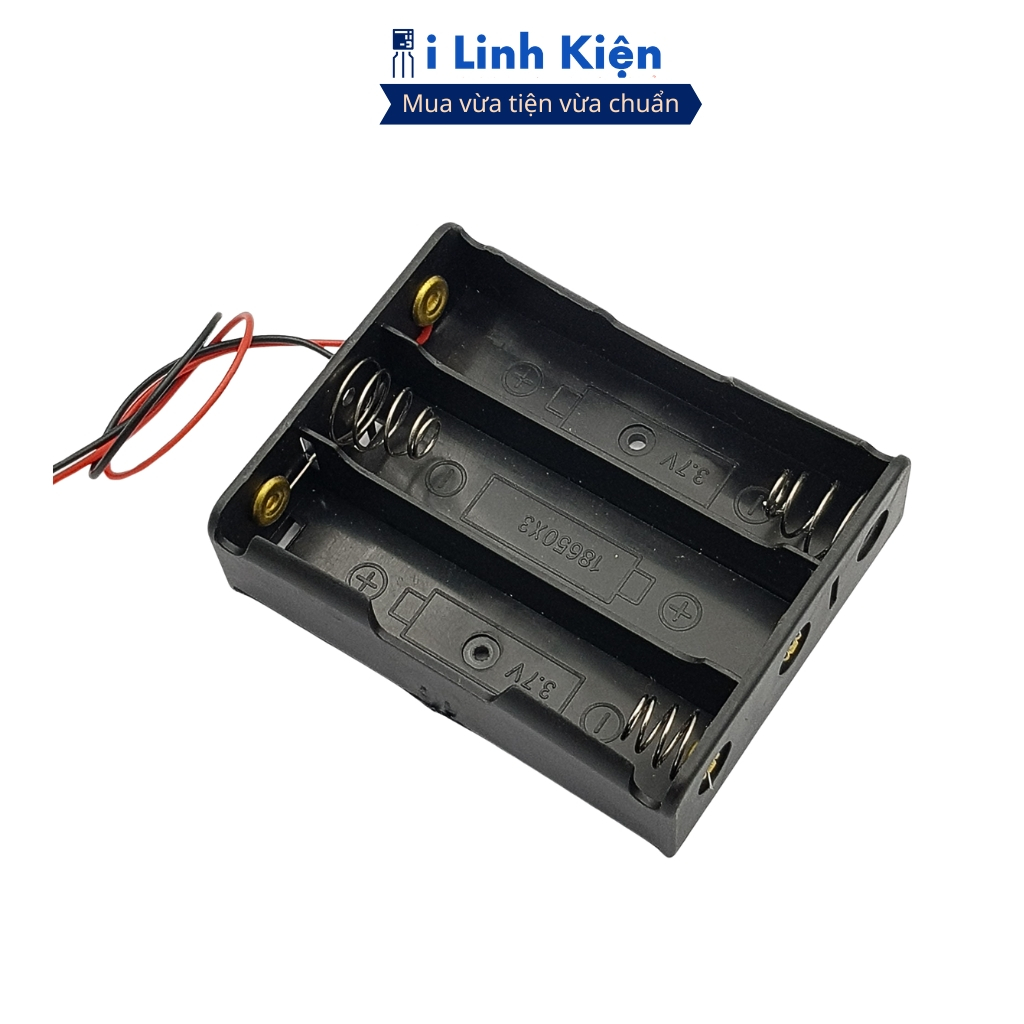 Đế pin 18650 hàn dây chất lượng tốt chính hãng ILinhkien