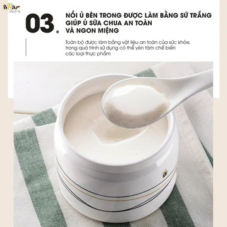 Máy Làm Sữa Chua SB-SC10C (SNJ-C10P2), C suất 20W, Lên Men Tự Động Tiết Kiệm Thời Gian, BH 18 Tháng