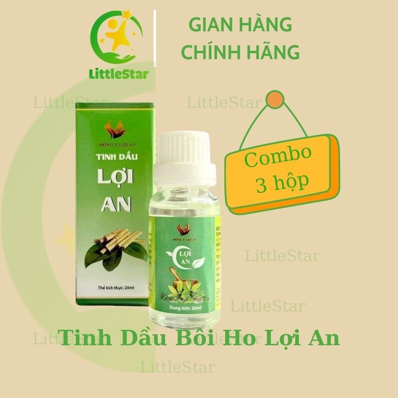 Ảnh Tinh Dầu Lợi An Bôi Ho Đờm, Sổ Mũi, Khò Khè Cho Bé An Toàn Hiệu Quả 3