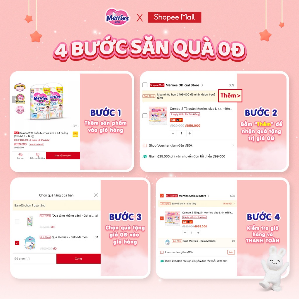 Ảnh Tã/bỉm quần Merries size XXL - 26 miếng (dành cho bé từ 15 - 28kg) 4
