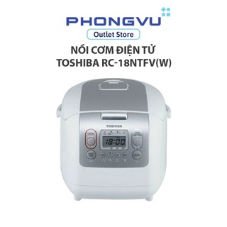 Nồi cơm điện tử Toshiba RC-18NTFV(W) - Bảo hành 12 tháng