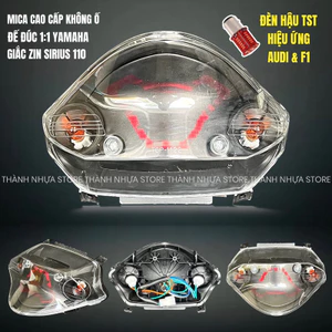 Đèn hậu Sirius TST hiệu ứng Audi Stop F1 - Choá đèn TST Sirius cao cấp